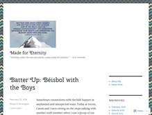 Tablet Screenshot of made4eternity.com